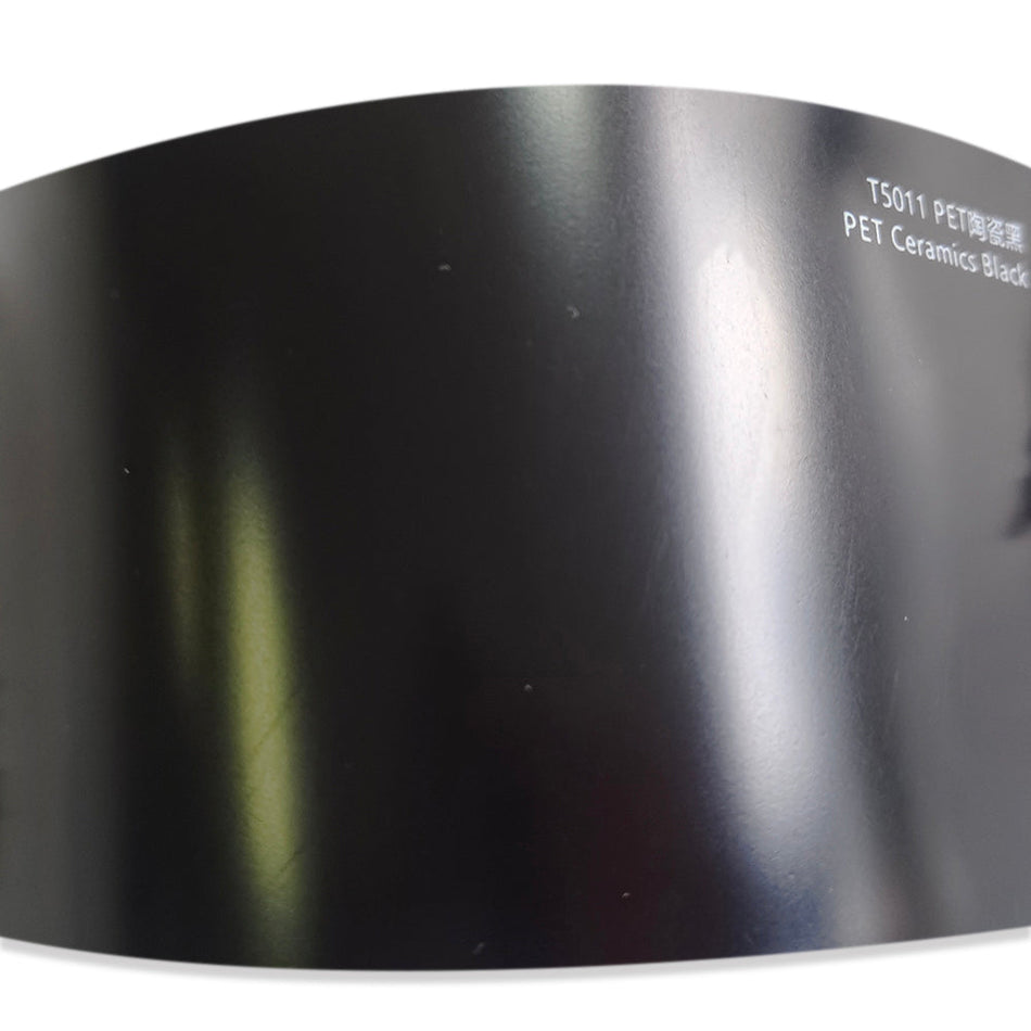 Matte Ceramics Black Vinyl Wrap (PET Liner)