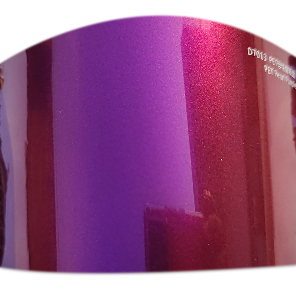 Gloss Metallic Purple Car Wrap (PET Liner)