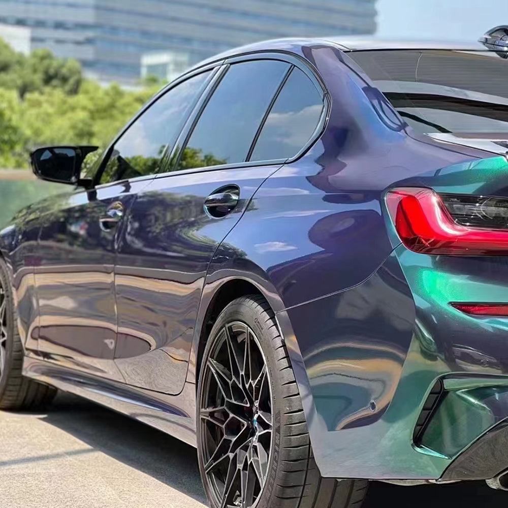 TPU Headlight Tint Film: Smoked, Chameleon, and a Street-Legal Shade