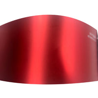 Matte Chrome Red Car Wrap (PET Liner)