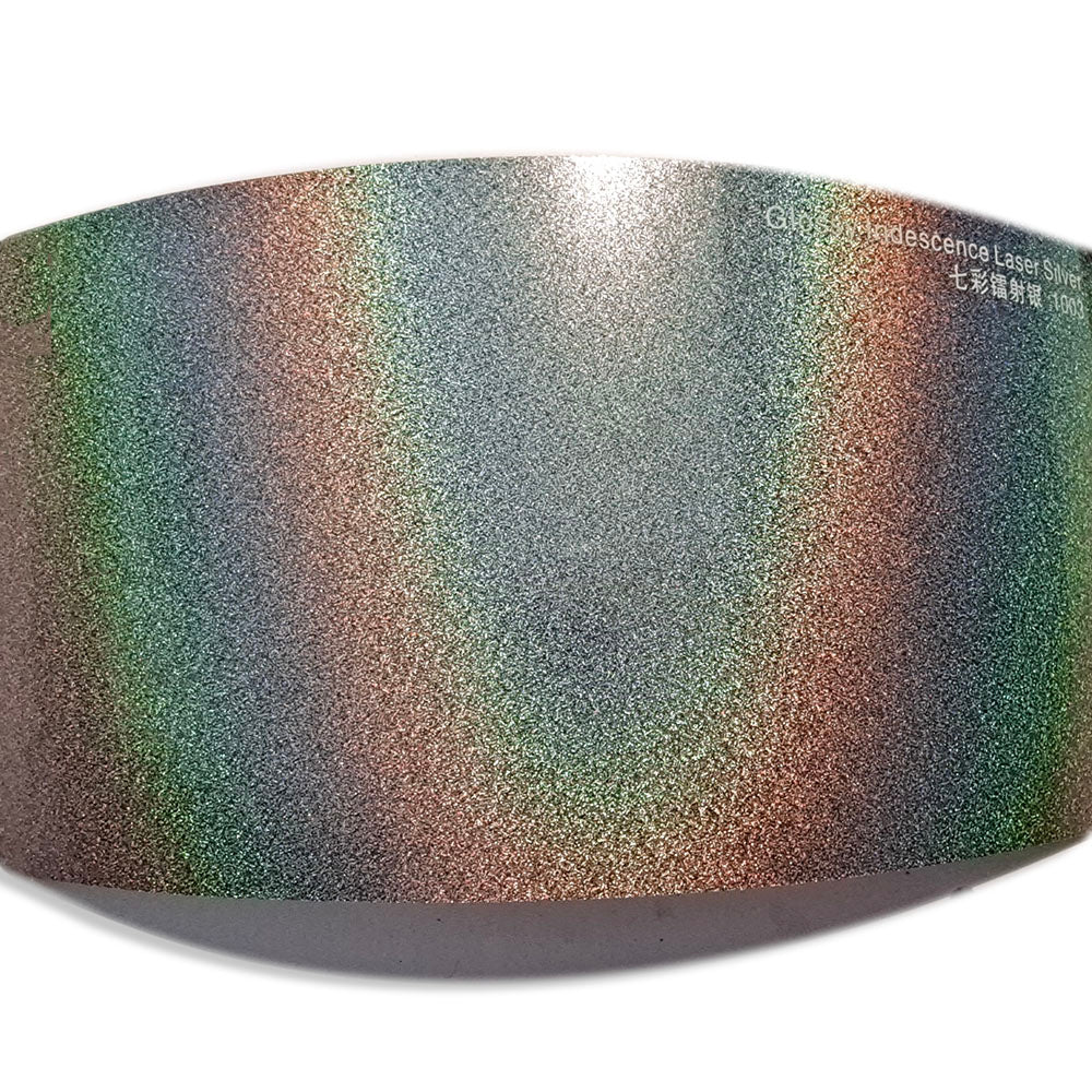 Gloss Iridescent Silver Car Wrap Colors – wrapteck