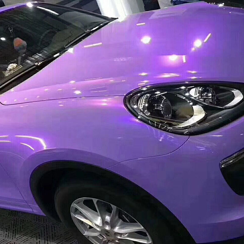 Twin Color Metallic Purple Color Shift Wrap