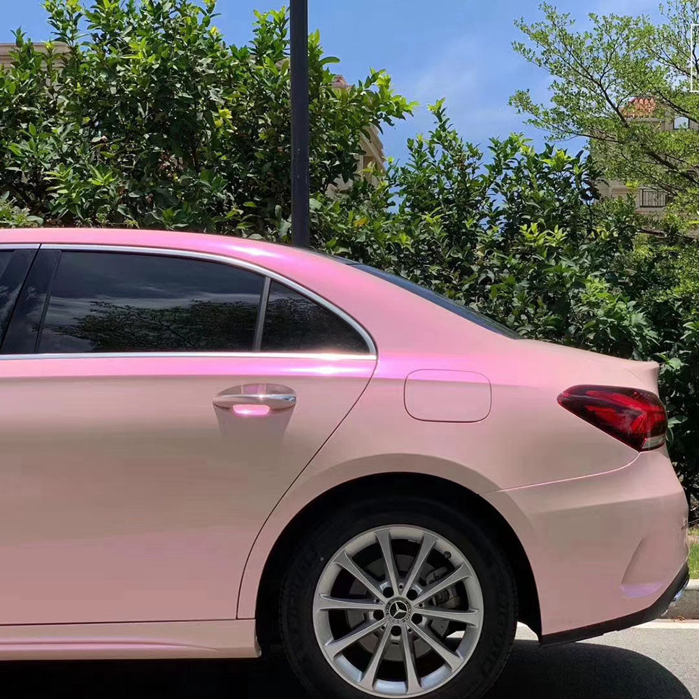 Twin Color Metallic Pink Color Shift Wrap – wrapteck