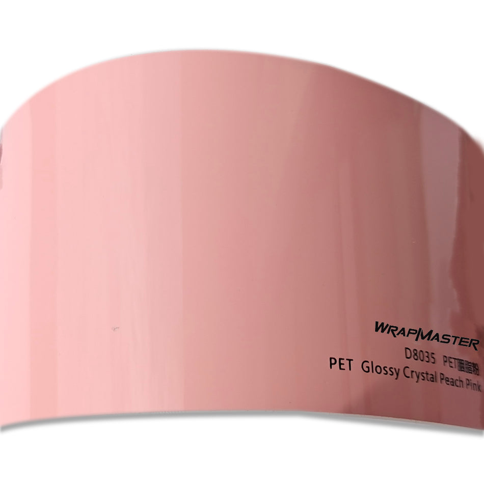 Glossy Rouge Pink Wrap Auto Wrappen (PET Liner)