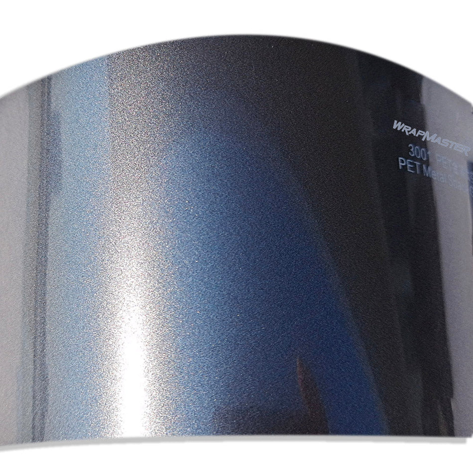 Gloss Metallic Space Grey Wrap (PET Liner)