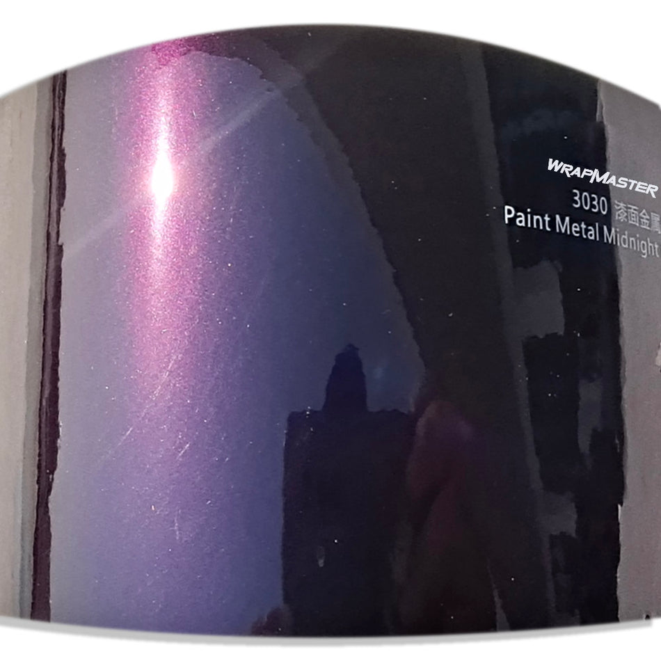 Gloss Paint Metallic Midnight Purple Vehicle Wrap Vinyl