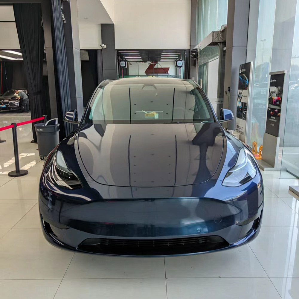 Gloss Paint Metallic Midnight Cyan Vinyl Colors – wrapteck