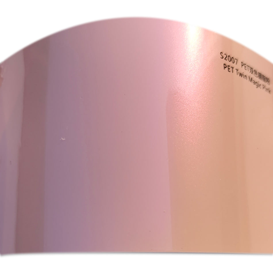 Twin Magic Color Shift Pink Wrap (PET Liner)