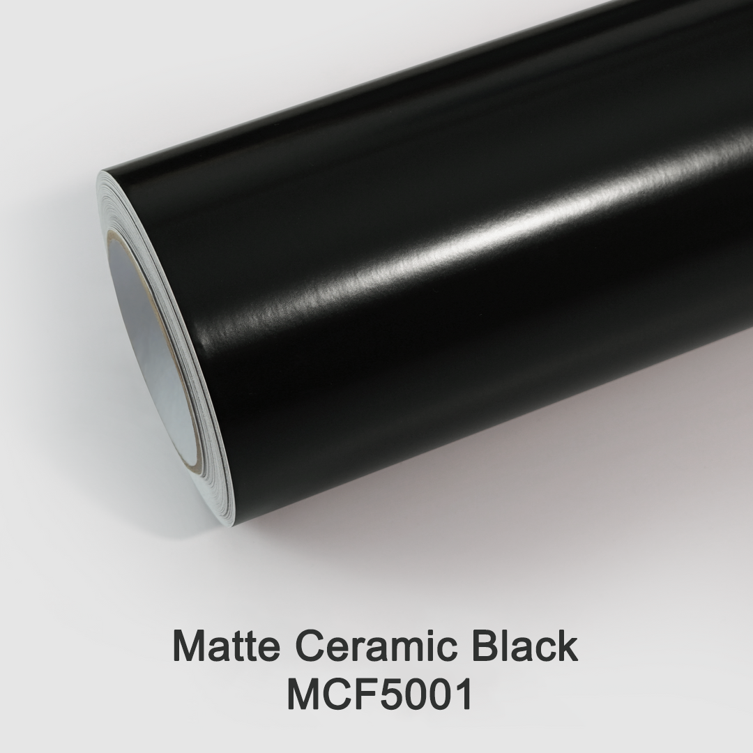 Matte Black Vinyl Wrap