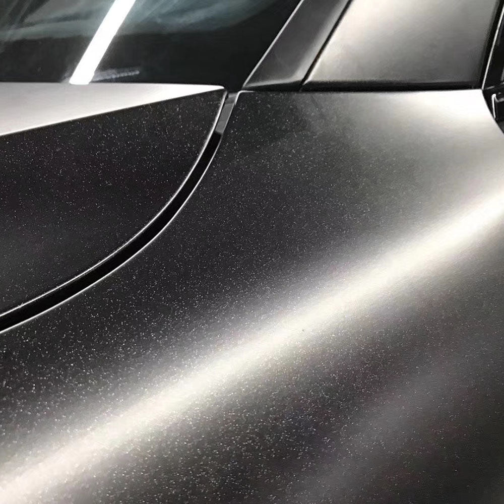 Matte Heavy Metallic Dark Black – wrapteck