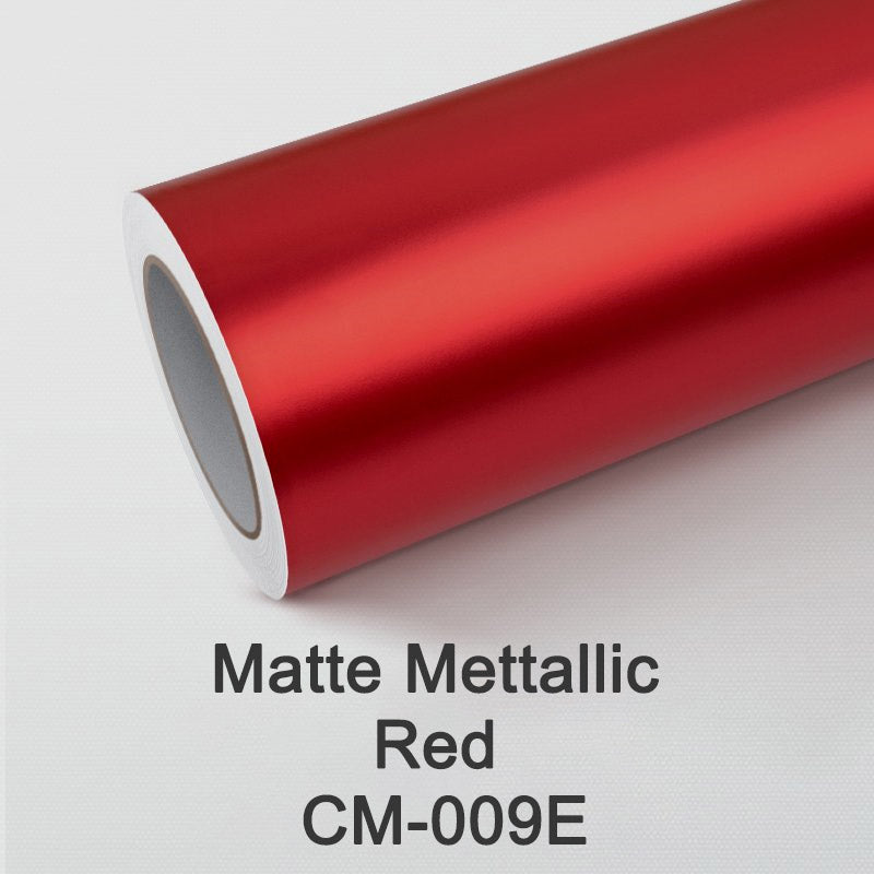 Matte Metallic Red Vinyl Wrap - wrapteck