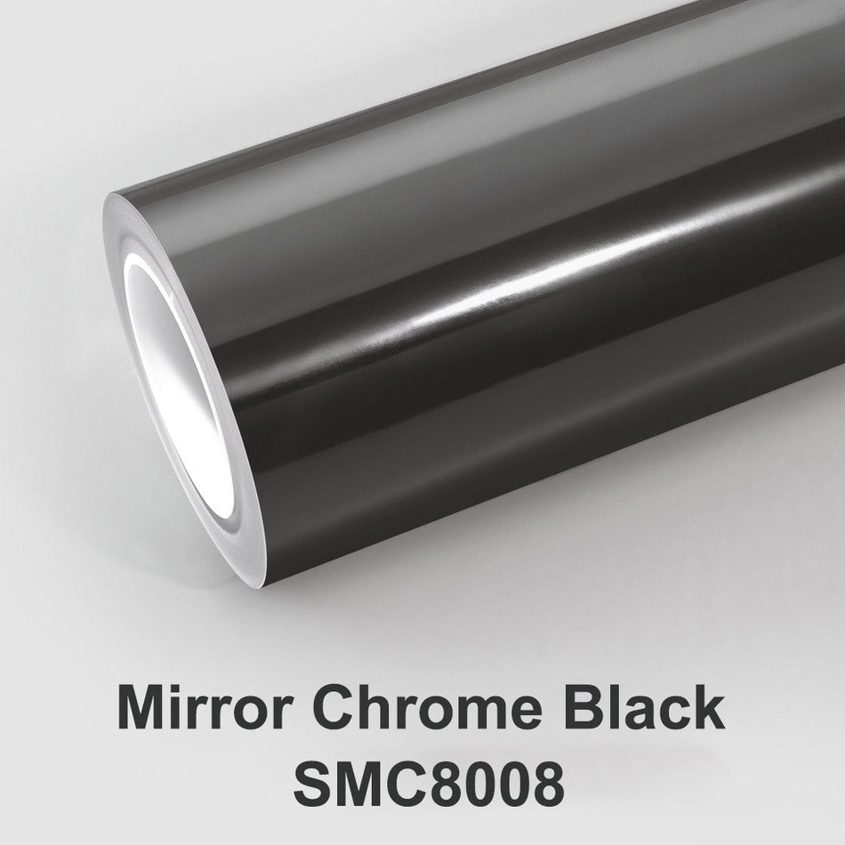Super Mirror Chrome Black Wolfram Steel
