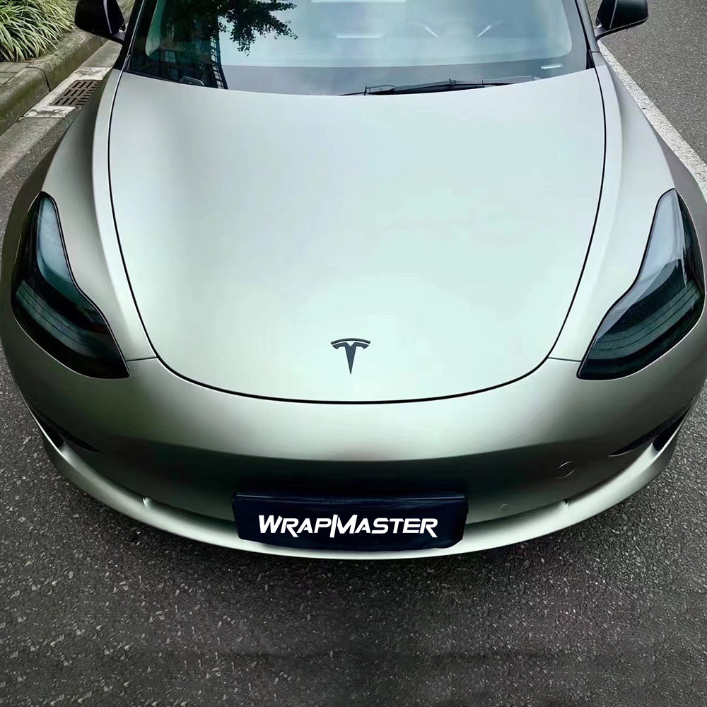 Ultral Matte Metal Vinyl Wrap (PET Liner) – wrapteck