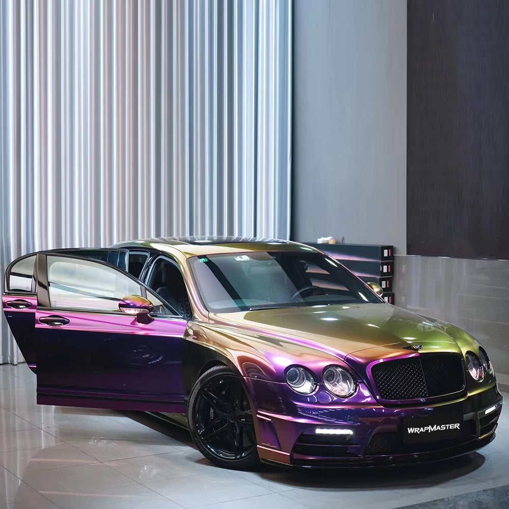 Chameleon rose gold car wrap discount