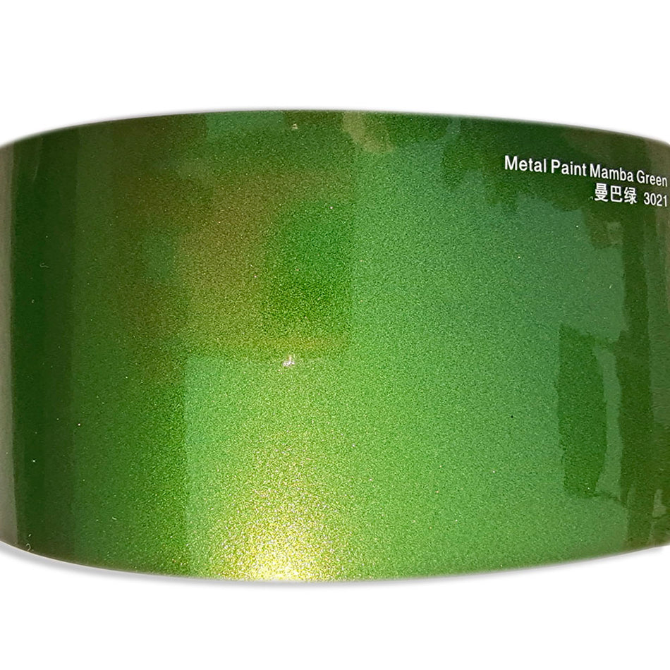 Gloss Metallic Green Auto Vinyl Wrap