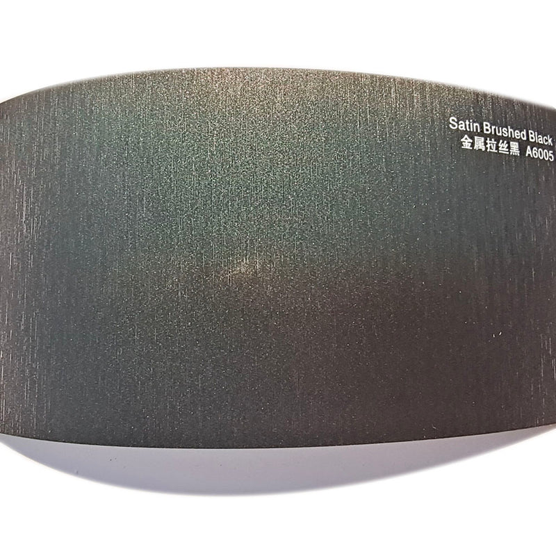 Metallic Brushed Steel Satin Car Wrap | Polymeric Vinyl