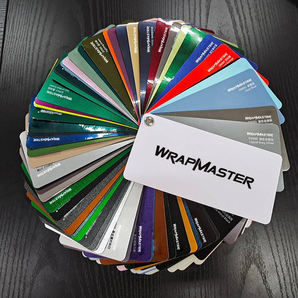 Sample Swatch Book Vinyl Wrap wrapteck
